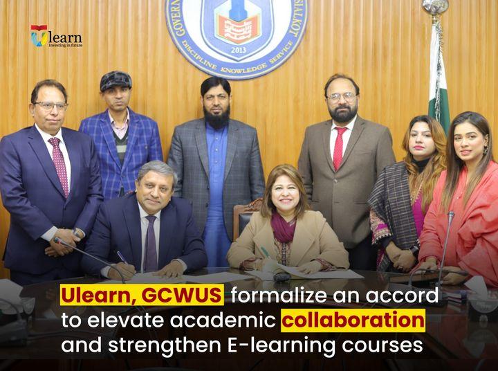Ulearn Collaboration with GCWU Sialkot
